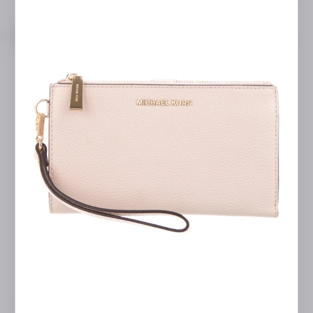 Michael Kors Adele Leather Smartphone Wallet